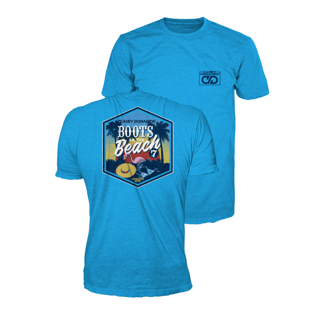 Boots on the Beach 2024 TShirt Casey Donahew