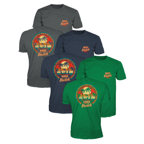 Boots on the Beach 2025 T-Shirt