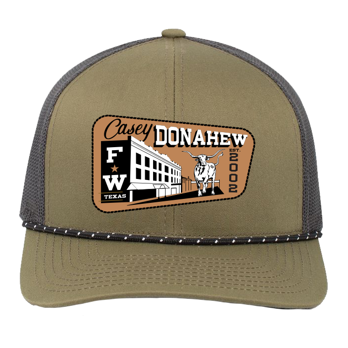 Olive Green Casey Donahew Bull Hat