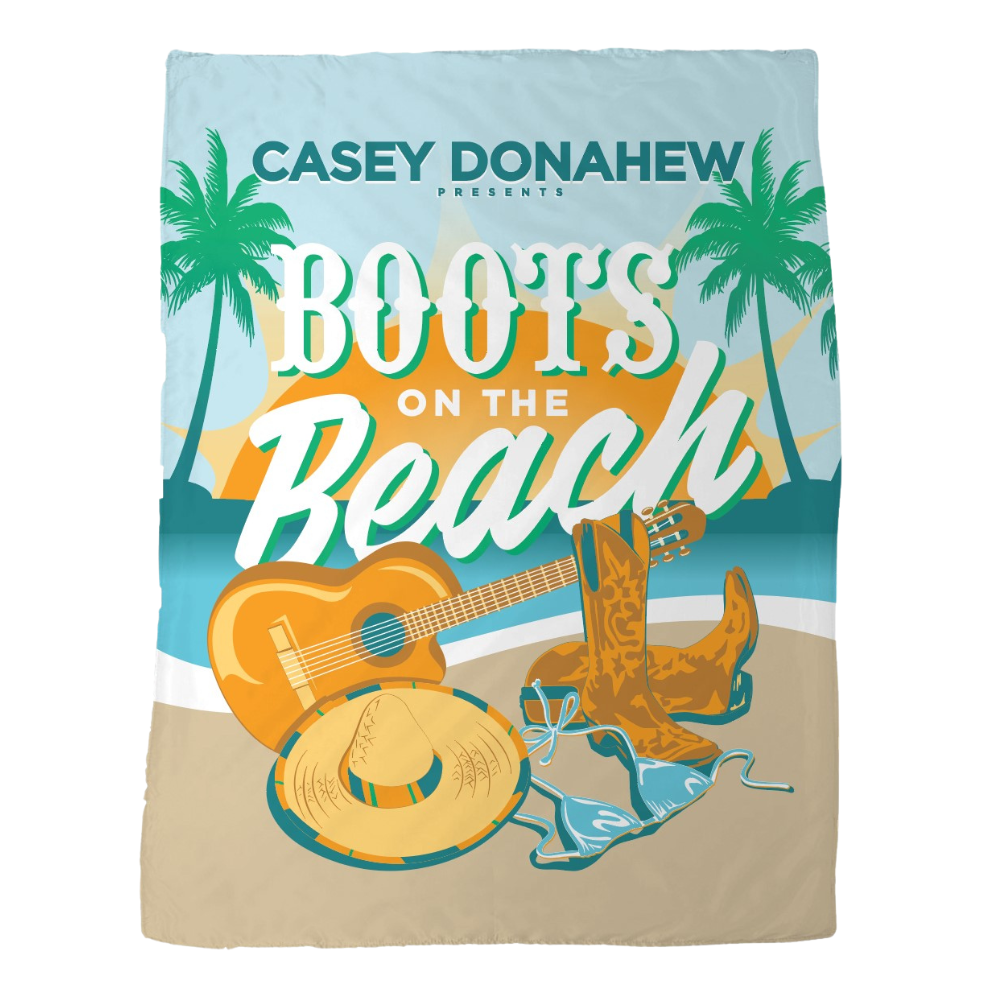 Boots On The Beach Blanket